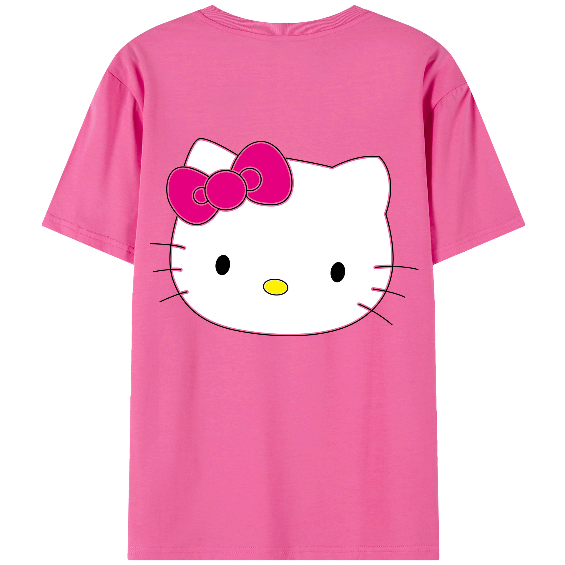 （画像用） Hello Kitty ハローキティ レディース半袖Tシャツ(バックプリント)